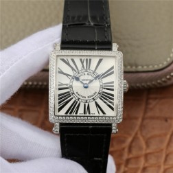 1:1 Mirror Replica Ladies Franck Muller Master Square Watch Diamonds Bezel Swiss Made SFR074