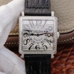 1:1 Mirror Replica Ladies Franck Muller Master Square Diamond Case and Dial Swiss Made SFR077